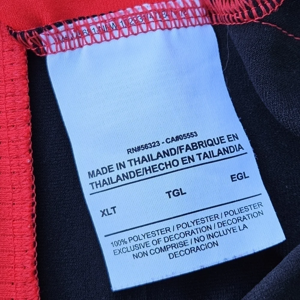 Nike Portland Trail Blazers Red Elite Shooter Performance Long Sleeve TShirt XLT